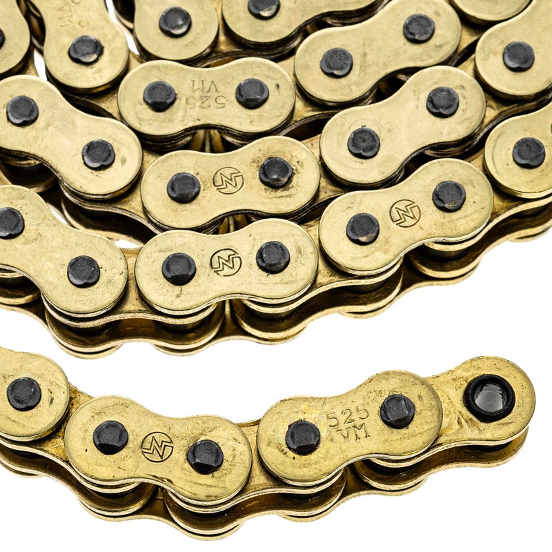 NICHE Gold 525 X-Ring Chain 108 Links with Connecting Master Link - Image 2